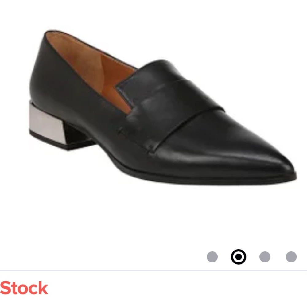 Franco Sarto Metallic Heel Shoes